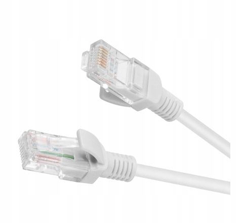 Kabel sieciowy LAN ETHERNET RJ45 UTP CAT6 2M SZARY zdjęcie 1