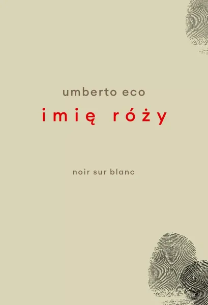Imię Róży. Wydanie Z Rysunkami Autora zdjęcie 1