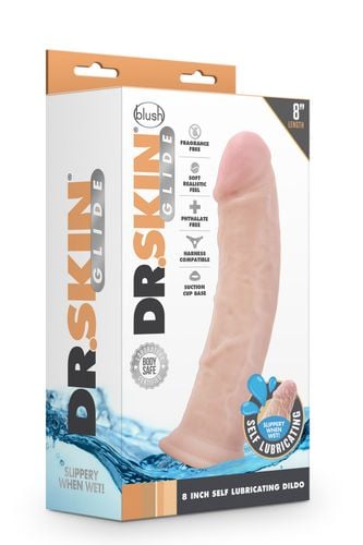 dr. skin 8inch self lubricating dildo na Arena.pl
