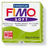 masa termoutwardzalna fimo soft 57g - seledynowa - 50