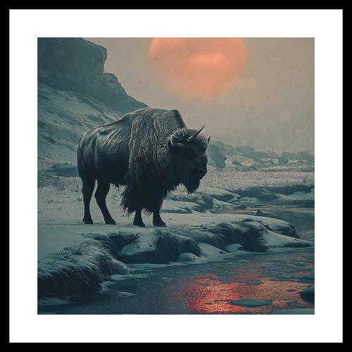 Plakat 30x30cm Żubrowy Monolit na Arena.pl