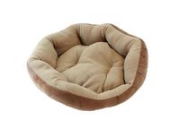 LEGOWISKO Z PODUSZKĄ DLA KOTA PSA brązowe 33x38cm