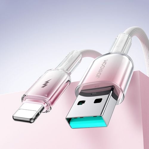 kabel przewód crystal-clear series 3a usb-a - iphone lightning 1.2m - biały na Arena.pl