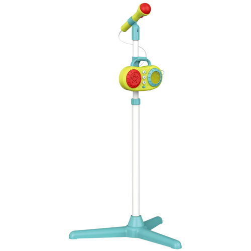 Mikrofon Na Statywie Z Radiem 5 Piosenek Nagrywanie I Odtwarzanie Światełka na Arena.pl