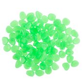 tg67713-3 kamienie świecące fluorescencyjne kamyki 100szt zielone