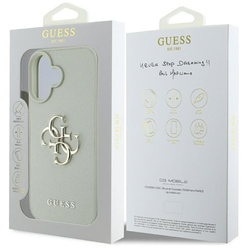etui guess grained big 4g logo small     classic logo do iphone 16 na Arena.pl