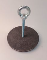 DEFLEKTOR ŻELIWNY FI 180 MM + OCZKO NA PRĘCIE - 15-25 KW / 3,5 KG