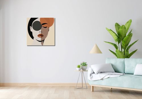 Obraz 60x60cm Dwie Strony Piękna na Arena.pl