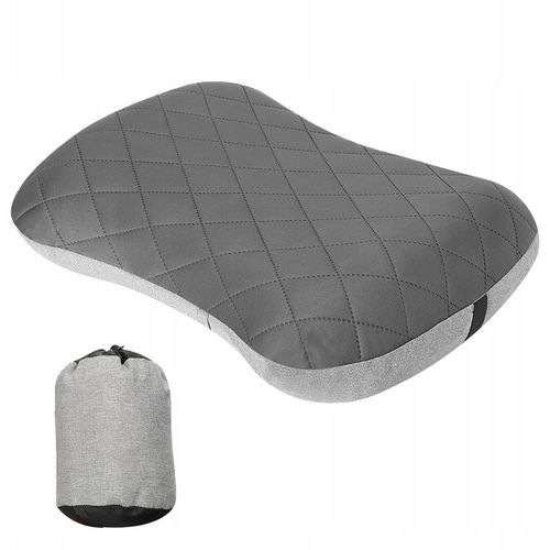 PODUSZKA SAMOPOMPUJĄCA Z POKROWCEM 43X28 KEMPING POD NAMIOT WYGODNA LEKKA na Arena.pl