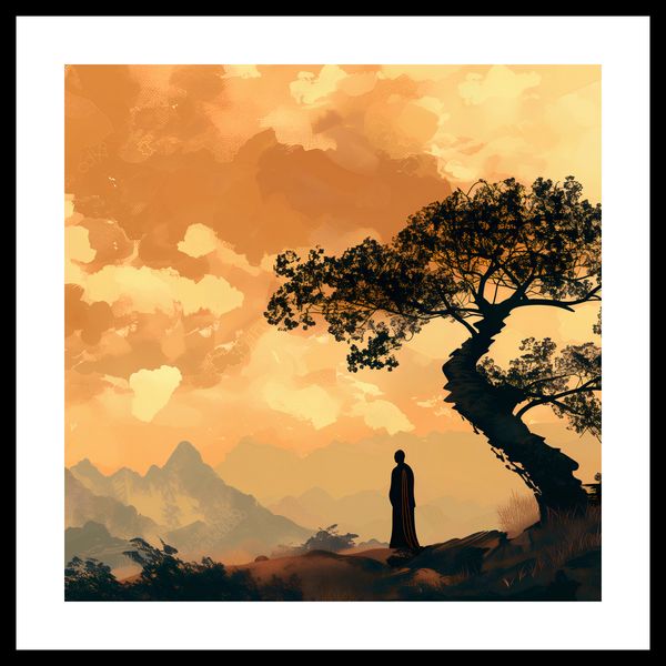 Plakat 50x50cm Zen zdjęcie 3