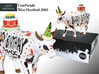 CowParade West Hartford '03 Happy Birthday autor Juan Andreu & Mike Dowdall