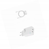 Ładowarka sieciowa GaN 45W dwa USB-C z kabelem do Samsung Galaxy A52S 5G