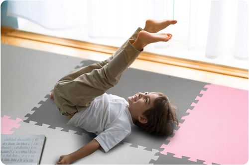 MATA PIANKOWA EVA PUZZLE EDUKACYJNA MIĘKKA DLA DZIECI 180x180cm RICOKIDS na Arena.pl