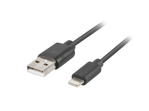 KABEL LIGHTNING(M)->USB-A(M) 3M CZARNY LANBERG na Arena.pl