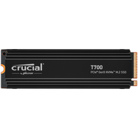 crucial t700, 1tb, pcie gen5 nvme m.2 ssd, radiator