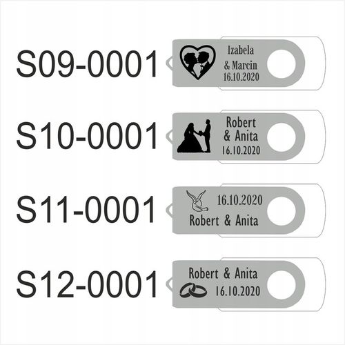 Pendrive 64 GB USB 2.0 pudełko + GRAWER ŚLUBNY na Arena.pl