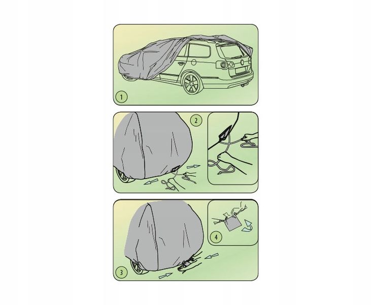 Pokrowiec plandeka 3 warstwy Renault Talisman zdjęcie 6