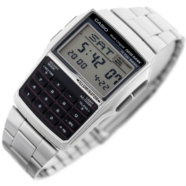 ZEGAREK MĘSKI CASIO VINTAGE DATABANK DBC-32D-1ADF (zd162b) + BOX zdjęcie 3