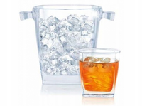 LUMINARC Sterling | komplet do drinków wiaderko na lód + 6 szklanek | 7el.