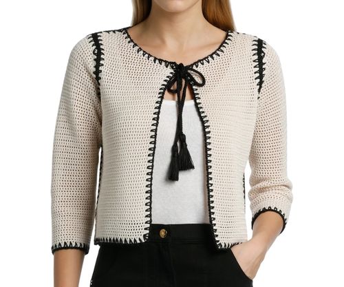 Luisa Spagnoli CONTROLLO - Kardigan S na Arena.pl