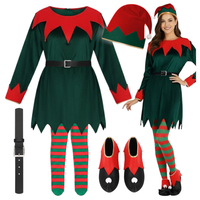 Przebranie elfa pomocnika mikołaja skrzata krasnala