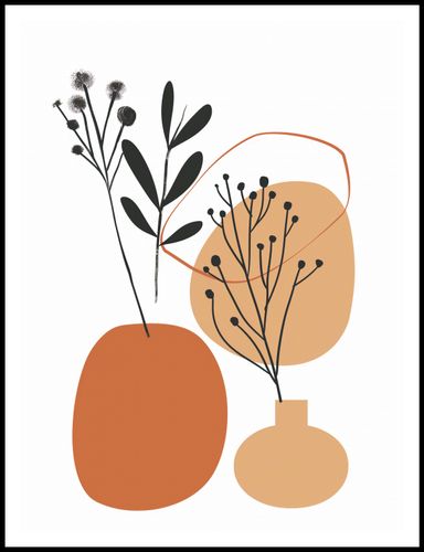 Plakat 75x100cm Botaniczny Pastel na Arena.pl