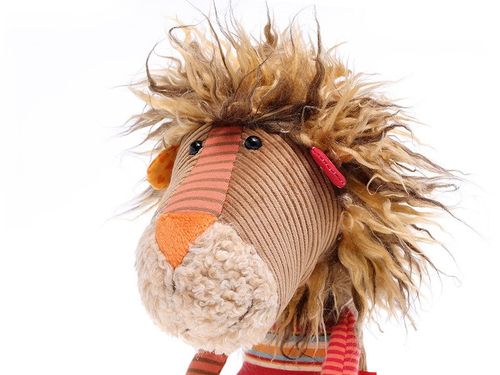 SIGIKID Lew w paski 40 cm Patchwork Sweety na Arena.pl