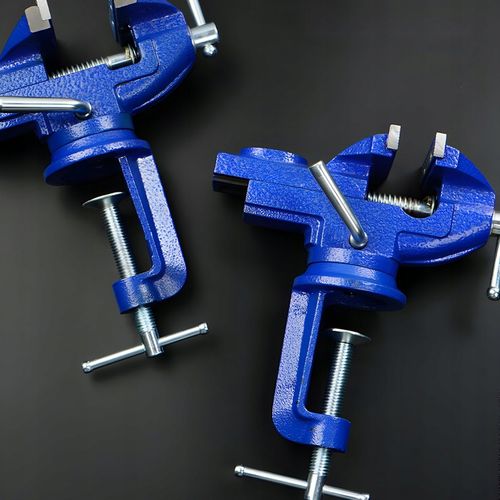 IMADŁO OBROTOWE 360 ŚLUSARSKIE ŻELIWNE SOLIDNE STOŁOWE MAŁE Z KOWADŁEM na Arena.pl