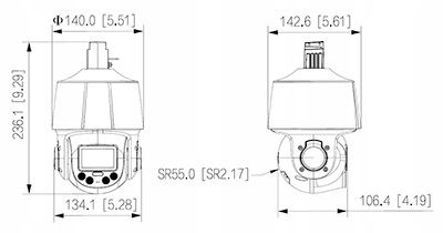 KAMERA DAHUA SZYBKOOBROTOWA ZEWNĘTRZNA SD3E405DB-GNY-A-PV TiOC WizSense ETR na Arena.pl