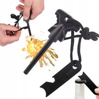 KRZESIWO MAGNEZOWE WOJSKOWE ROZPAŁKA WZNIECA OGIEŃ DOBRZE ISKRZY WODODPORNE