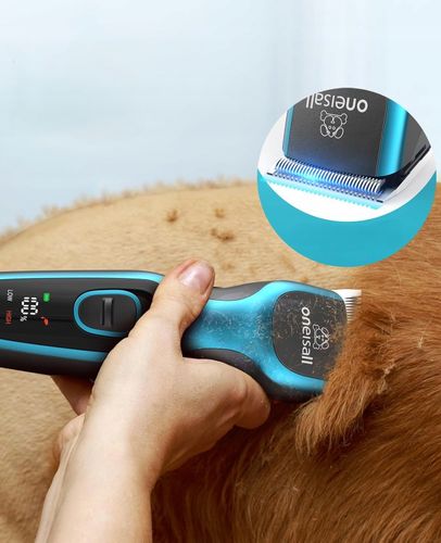 Profesjonalna Maszynka Do Strzyżenia Psów Psa Zwierząt Cicha Bezprzewodowa na Arena.pl