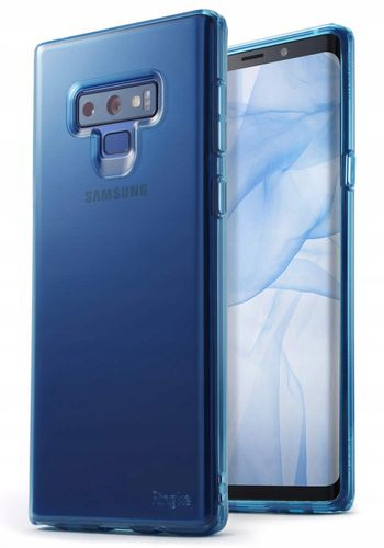 BŁĘKITNE ETUI RINGKE AIR GALAXY NOTE 9 + SZKŁO 3D na Arena.pl