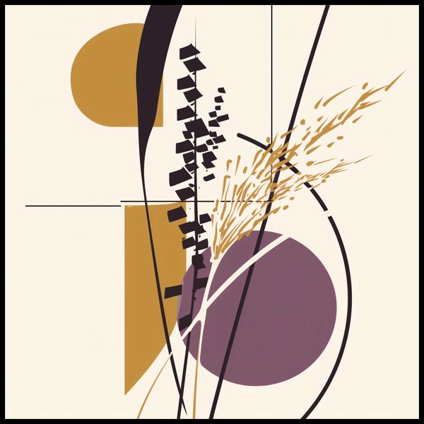 Plakat 80x80cm Jesienne Tańce zdjęcie 2