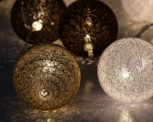 Lampki kule 20 LED cotton balls na Arena.pl