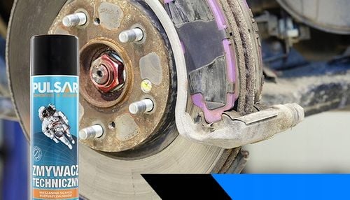 ZMYWACZ TECHNICZNY PULSAR USUWA SMARY KLEJE WOSKI OLEJE SPRAY 750 ml na Arena.pl