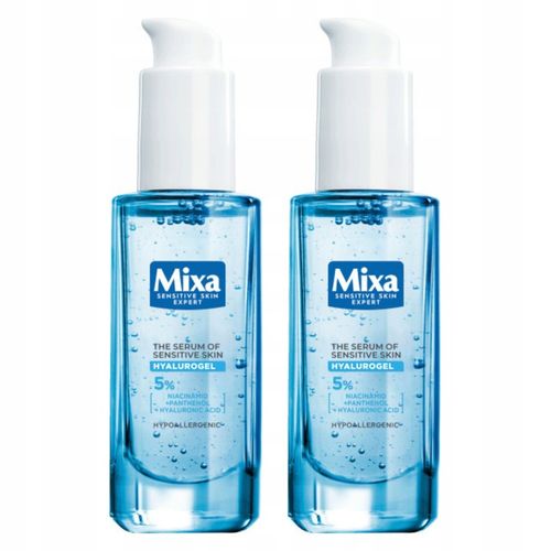 Serum Do Twarzy Z Kwasem Hialuronowym Zestaw 2x Mixa Hyalurogel 30ml na Arena.pl