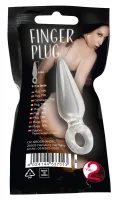 you2toys korek z uchwytem na palec przezroczysty tpr 9,5 cm
