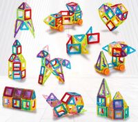 DUŻE KLOCKI MAGNETYCZNE KONSTRUKCYJNE KAFELKI 70 el Rainbow Magnetic Tiles