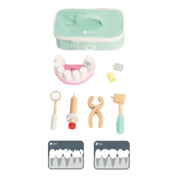 CLASSIC WORLD Little dentist set and doctor's suitcase zdjęcie 7