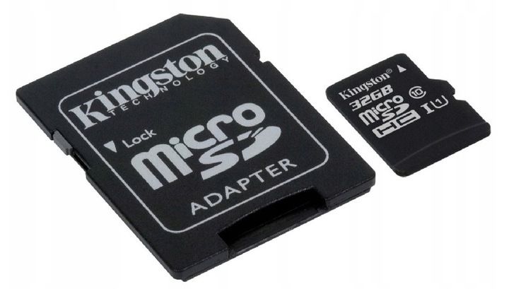 KINGSTON KARTA MICROSD 32GB MICRO CL10 ADAPTER SD zdjęcie 2
