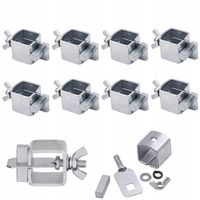 ZACISKI BLACHARSKIE SPAWALNICZE UCHWYT BLACHY 8 SZT KLIPS MOTYLKOWY