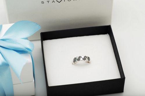 Srebrny pierścionek Staviori na Arena.pl