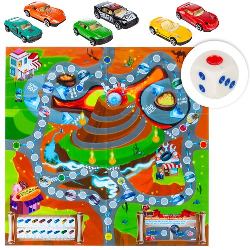 Ciężarówka z 6 Autkami 23 Elementy na Arena.pl