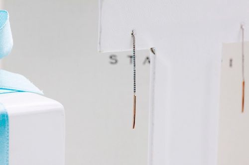 Złote kolczyki KRD2006 - Diament na Arena.pl