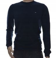 Męska bluza dresowa bez kaptura 2XL XXL granatowa