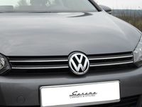 VW GOLF VI Mk6 - Listwy CHROM GRILL atrapa Tuning