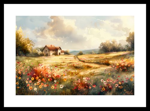 Plakat 30x20cm Sielski Domek na Arena.pl