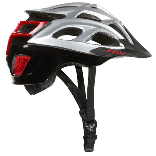 Kask rowerowy Fox STRIKER silver-red - r. L/XL na Arena.pl