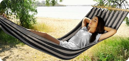 MOCNY HAMAK OGRODOWY DWUOSOBOWY HUŚTAWKA XXL WZMOCNIONY PAŁĄK + TORBA na Arena.pl