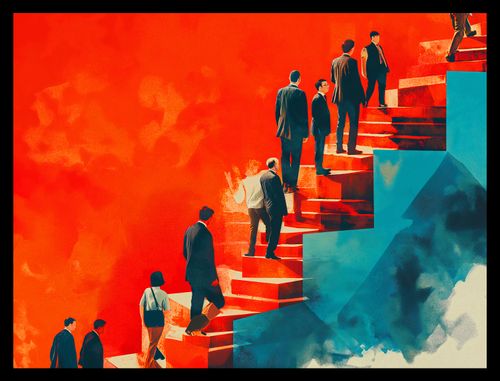 Plakat 40x30cm Metafory Sukcesu na Arena.pl